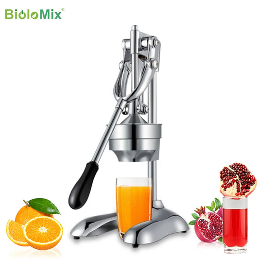 Presă Profesională Manuală pentru Citrice din Oțel Inoxidabil BioloMix™