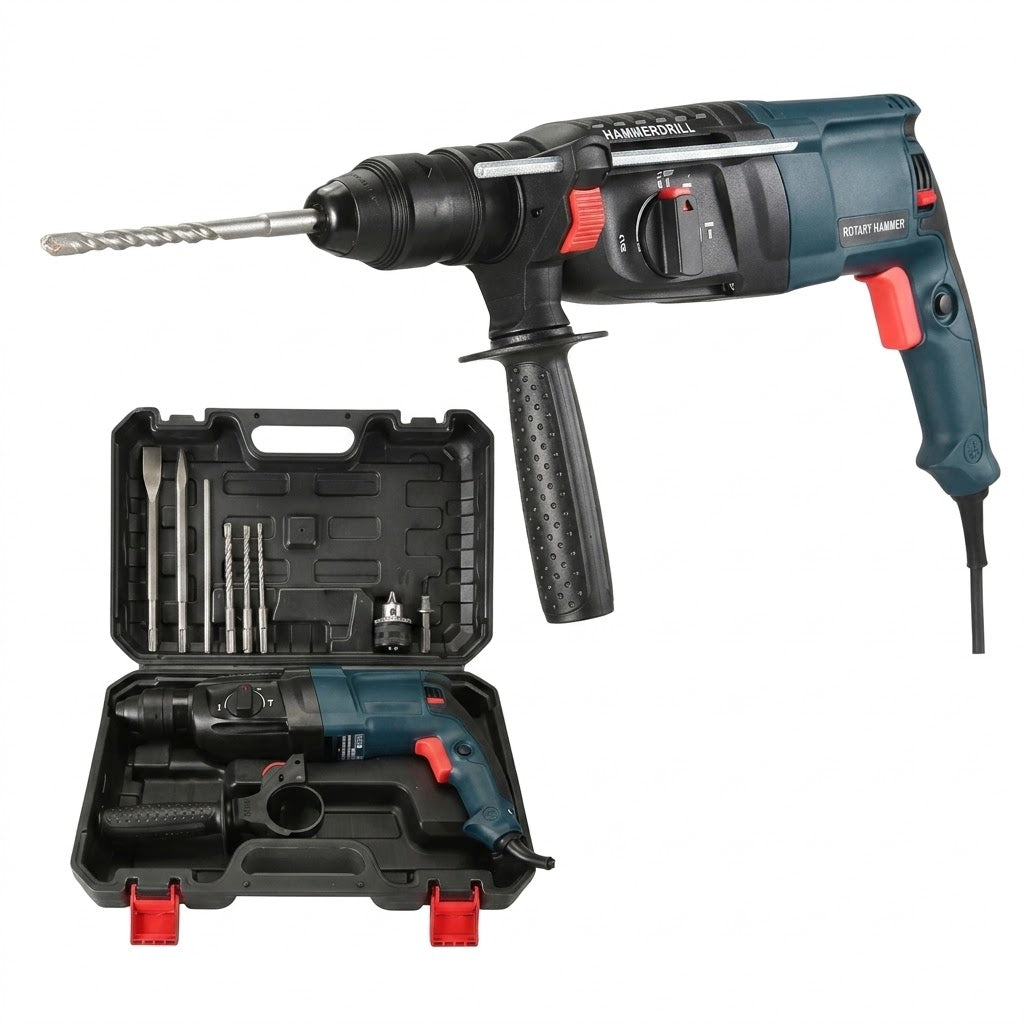 Ciocan Rotopercutor Electric CAMPION PROFFESIONAL, 3000W, 3J, Mandrină 26mm