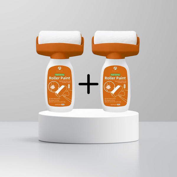 Set 1+1 Trafalet cu Rezervor 1000ml Vopsea Teflonică Inclusă, Roller Paint